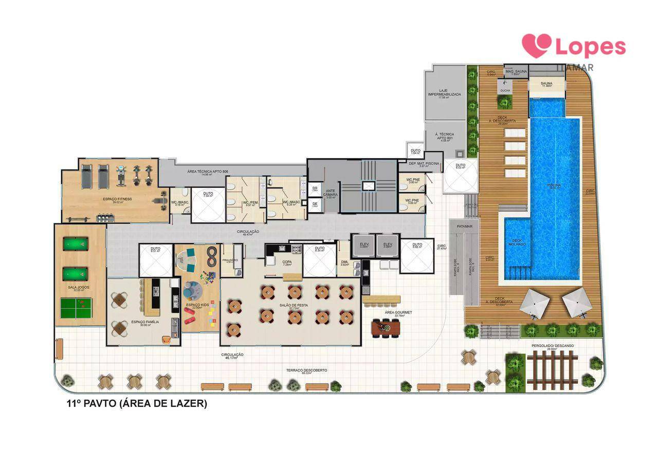 Apartamento à venda com 3 quartos, 226m² - Foto 6