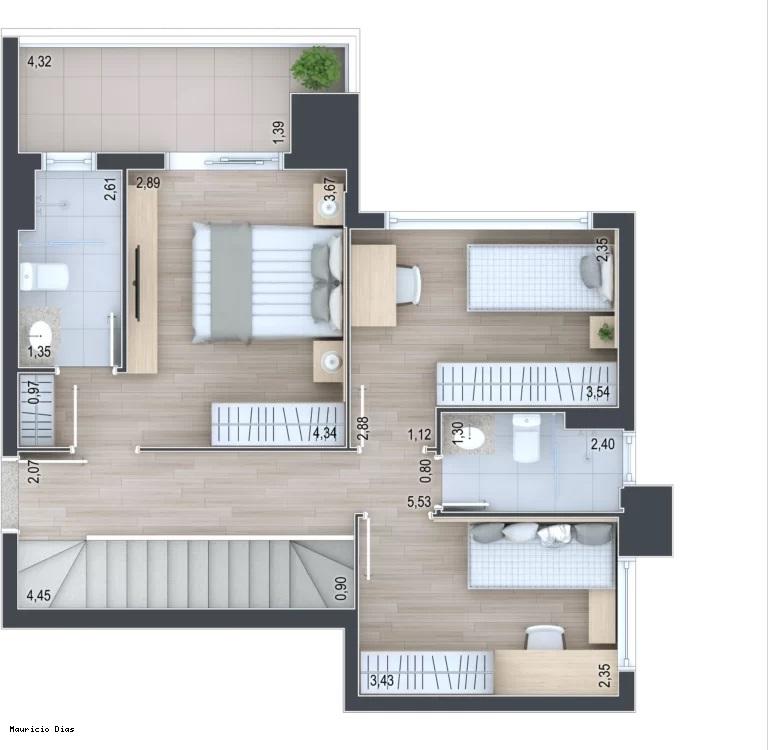 Apartamento à venda com 3 quartos, 74m² - Foto 42