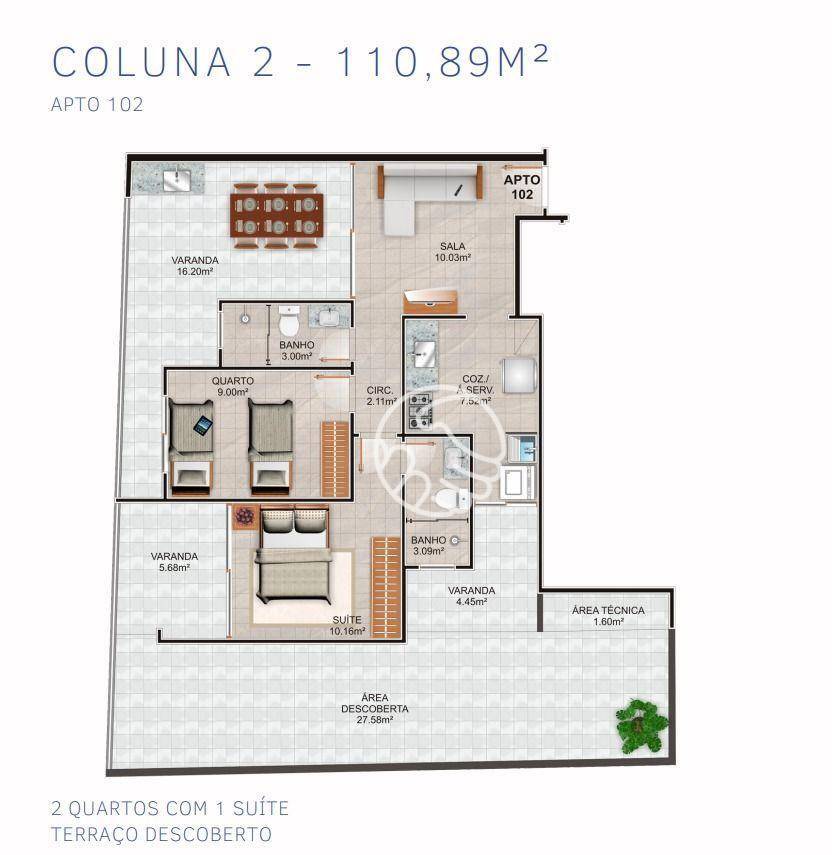 Apartamento, 2 quartos, 69 m² - Foto 47