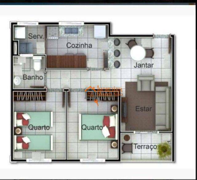 Apartamento à venda com 2 quartos, 50m² - Foto 11