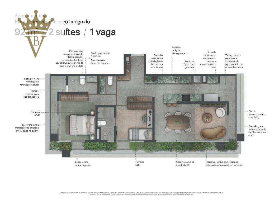 Apartamento à venda com 2 quartos, 92m² - Foto 25