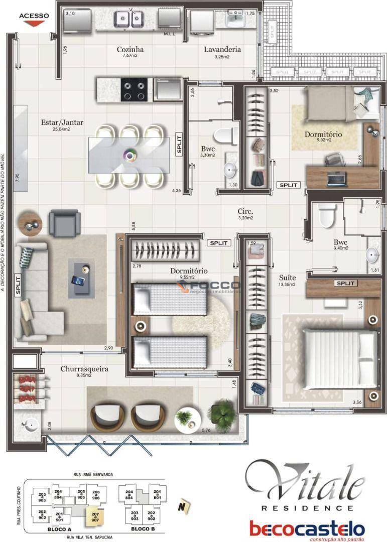 Apartamento à venda com 3 quartos, 101m² - Foto 33