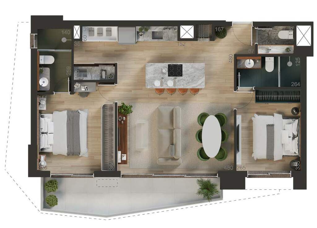 Apartamento à venda com 2 quartos, 8193m² - Foto 28