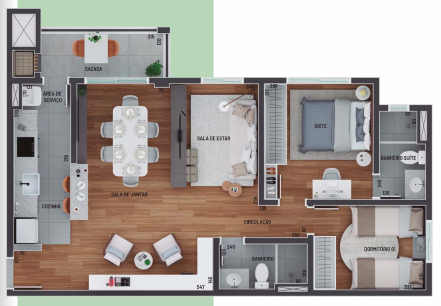 Apartamento à venda com 2 quartos, 5993m² - Foto 23