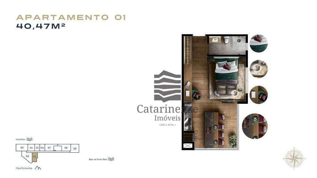 Apartamento à venda com 1 quarto, 40m² - Foto 34