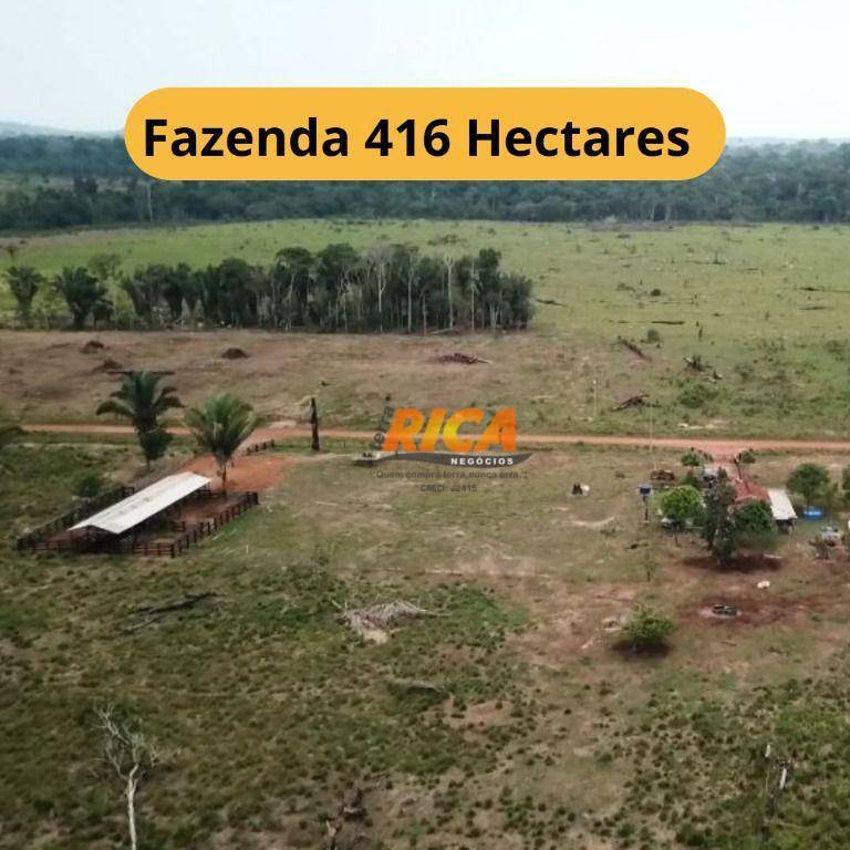 Fazenda-Sítio-Chácara, 416 hectares - Foto 1