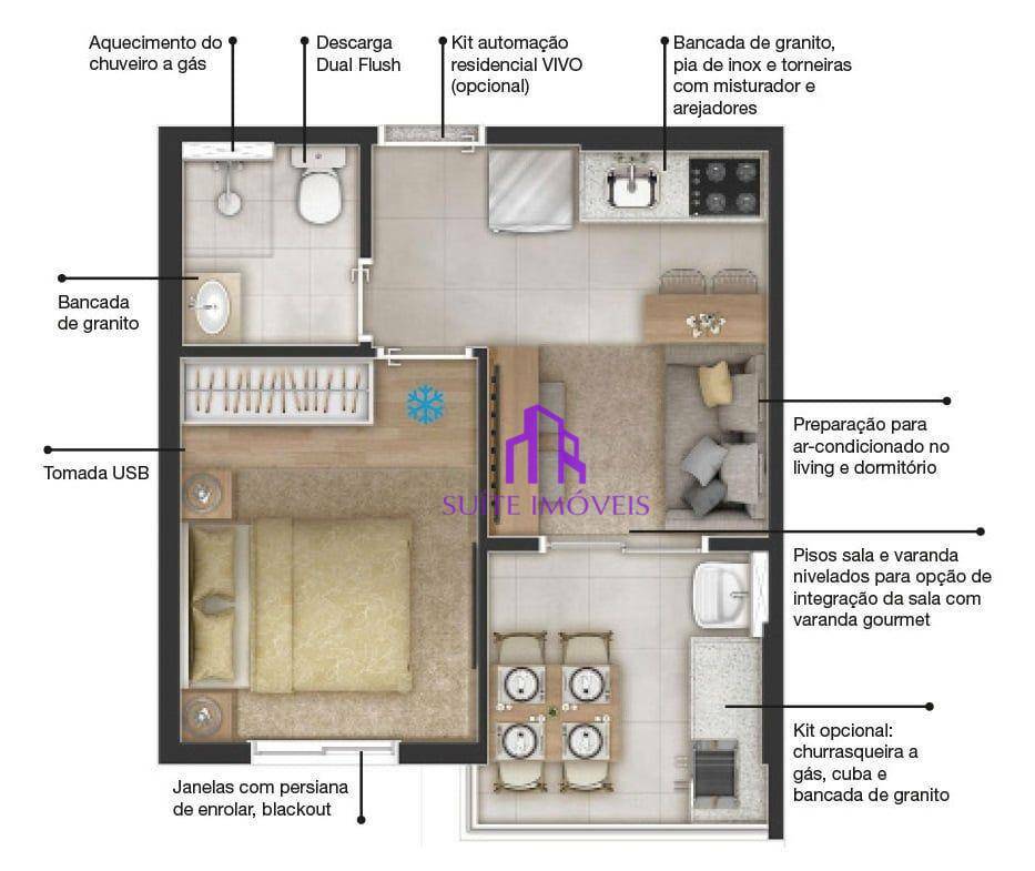 Apartamento à venda com 2 quartos, 84m² - Foto 31