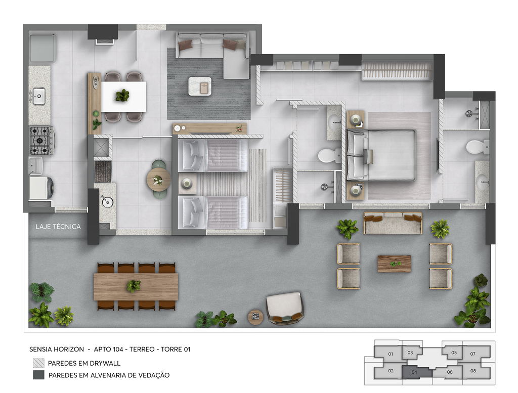 Apartamento à venda com 2 quartos, 5941m² - Foto 29