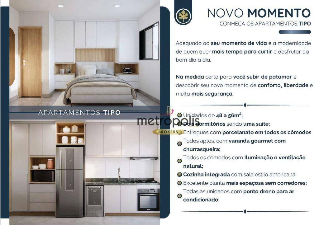 Apartamento à venda com 2 quartos, 56m² - Foto 2