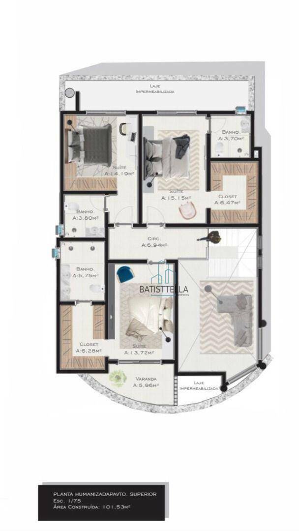 Casa à venda com 4 quartos, 240m² - Foto 4