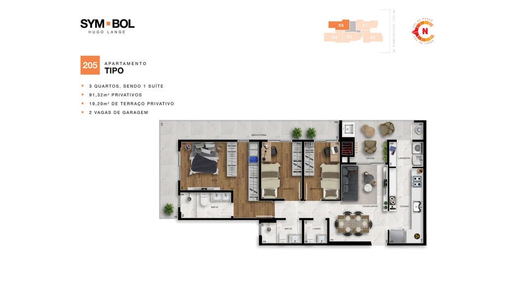 Apartamento à venda com 3 quartos, 102m² - Foto 36