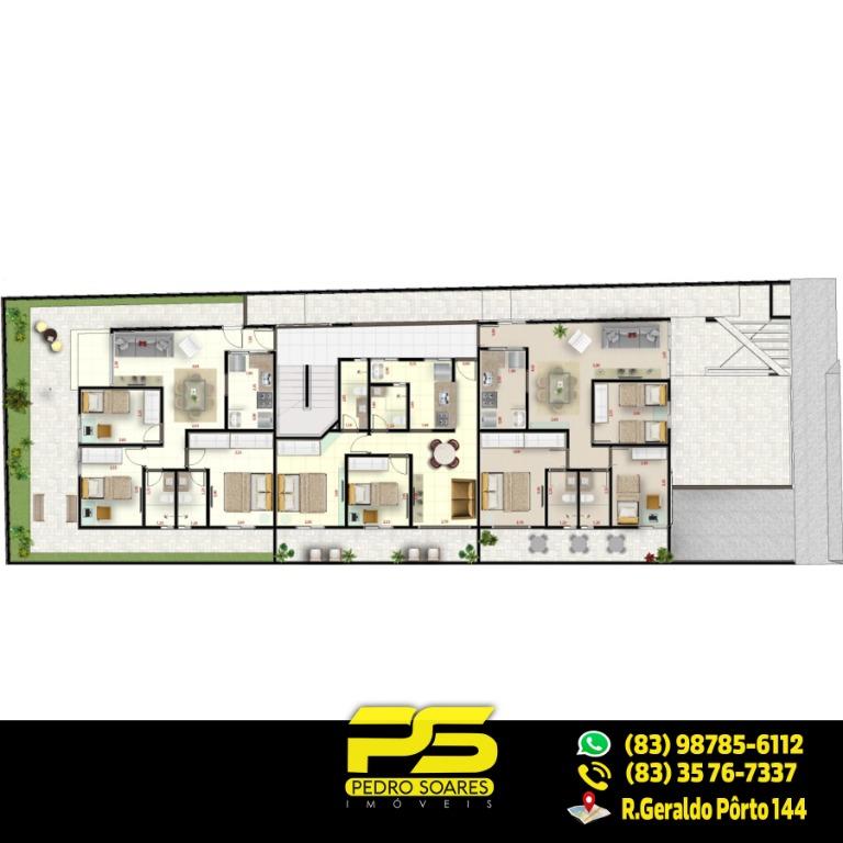 Apartamento à venda com 2 quartos, 53m² - Foto 4