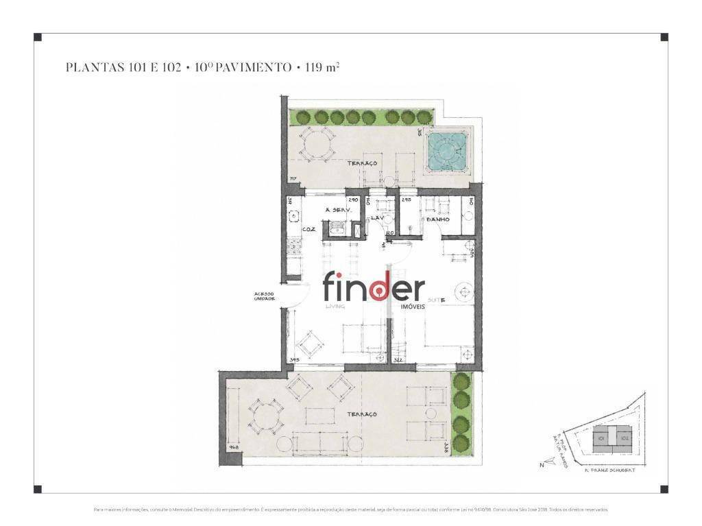 Apartamento para alugar com 1 quarto, 66m² - Foto 46