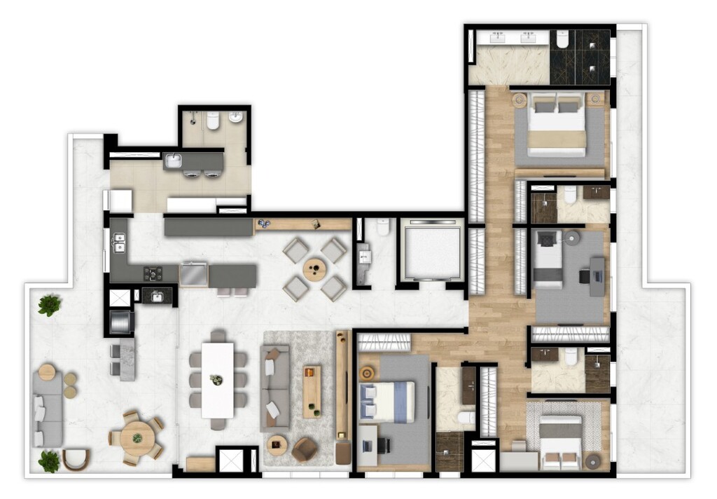 Apartamento à venda com 2 quartos, 125m² - Foto 63