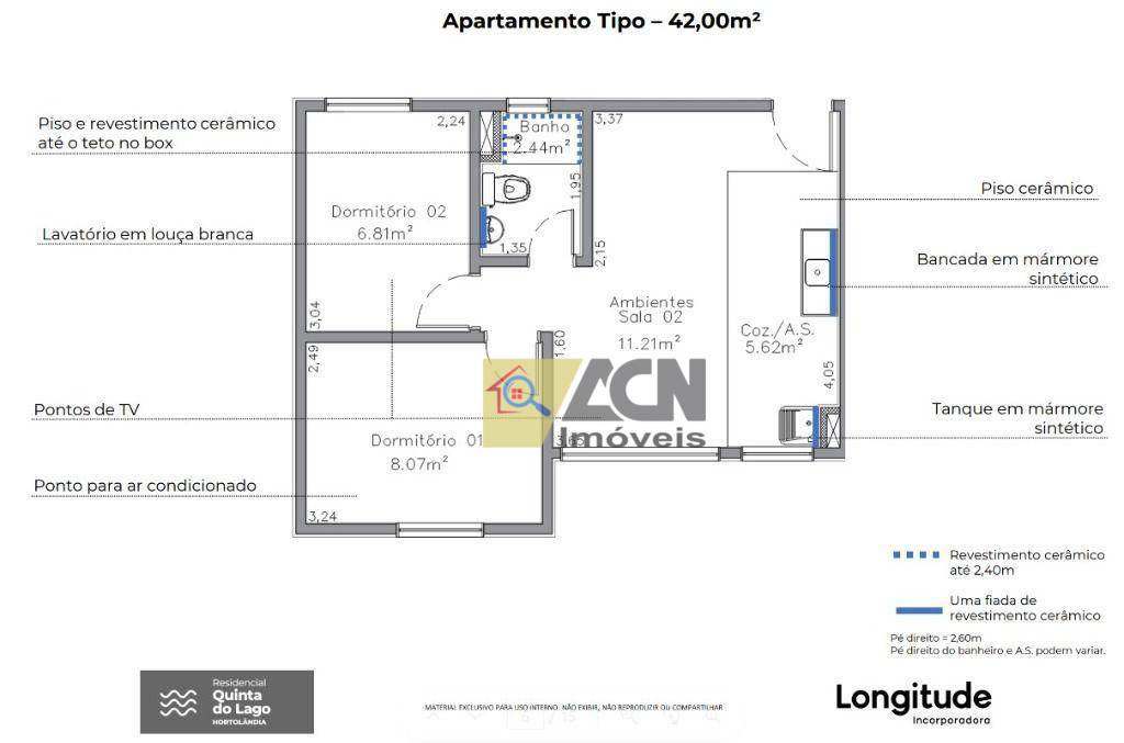 Apartamento à venda com 2 quartos, 42m² - Foto 45