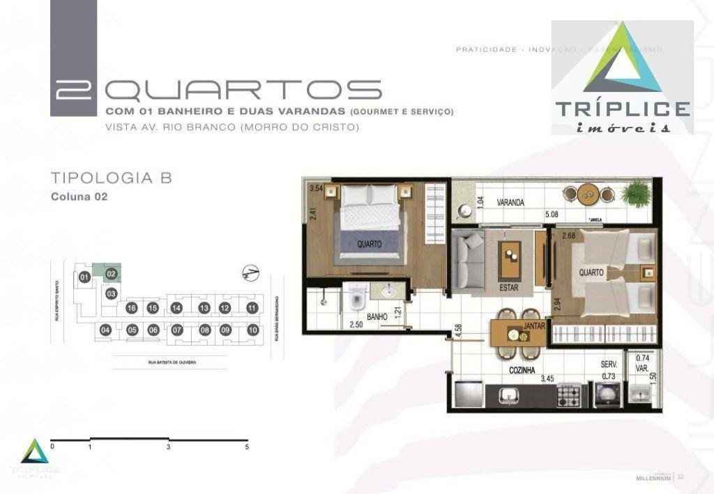 Apartamento à venda com 2 quartos, 49m² - Foto 34