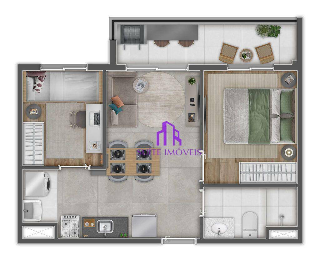 Apartamento à venda com 2 quartos, 38m² - Foto 16