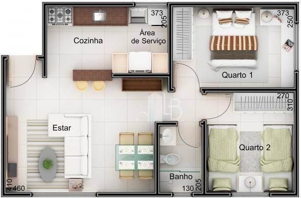 Apartamento à venda com 2 quartos, 53m² - Foto 22