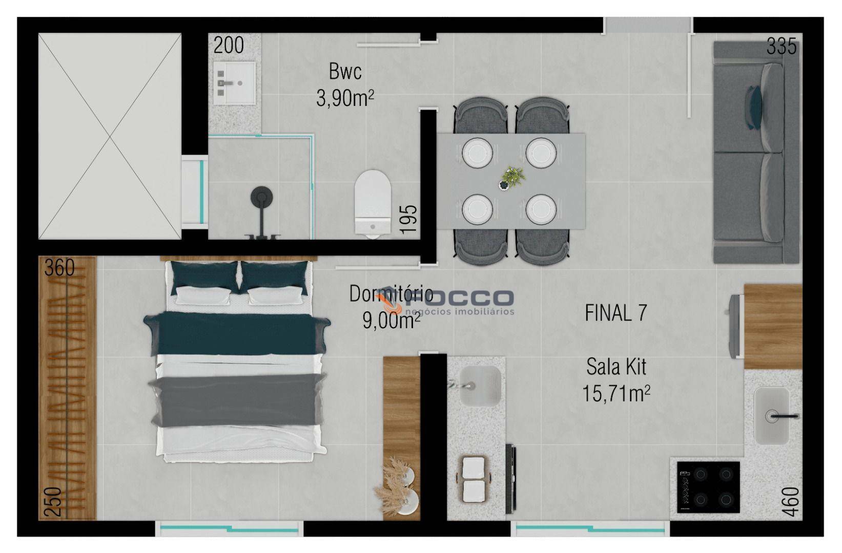 Apartamento à venda com 2 quartos, 44m² - Foto 38