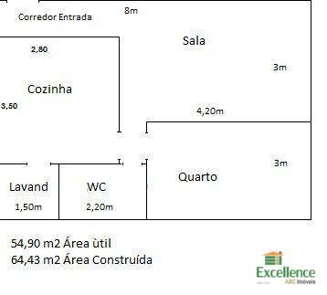 Apartamento à venda com 1 quarto, 55m² - Foto 33