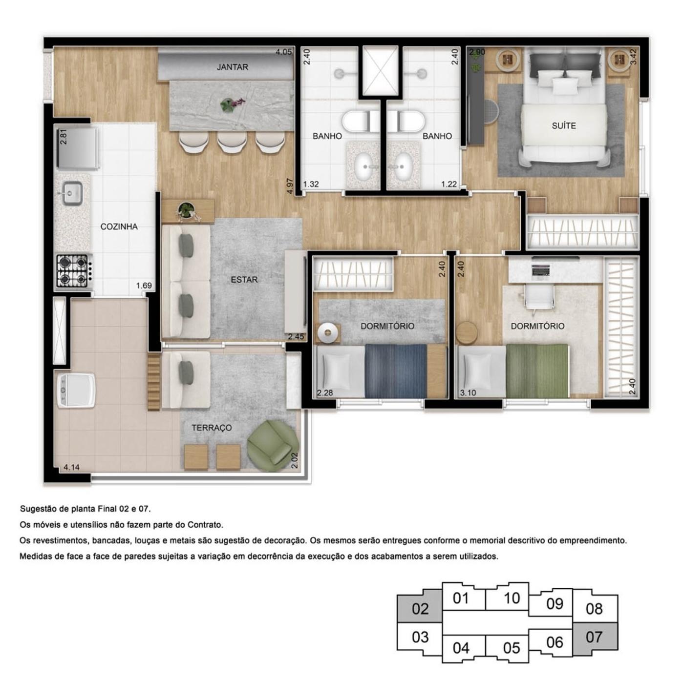 Apartamento à venda com 3 quartos, 5467m² - Foto 48