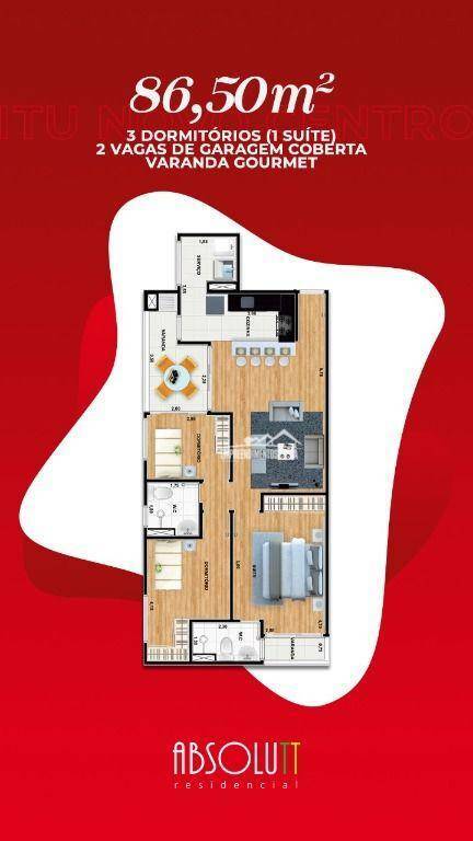 Apartamento à venda com 3 quartos, 86m² - Foto 20