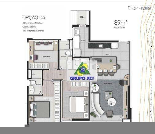 Apartamento à venda com 2 quartos, 89m² - Foto 47