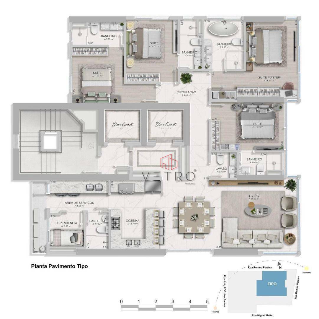 Apartamento à venda com 5 quartos, 277m² - Foto 31