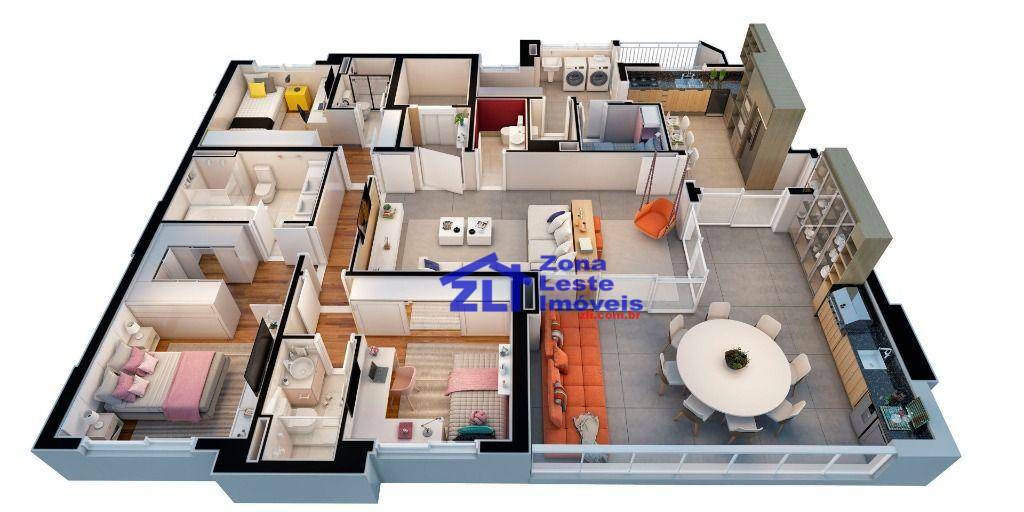 Apartamento à venda com 3 quartos, 160m² - Foto 24