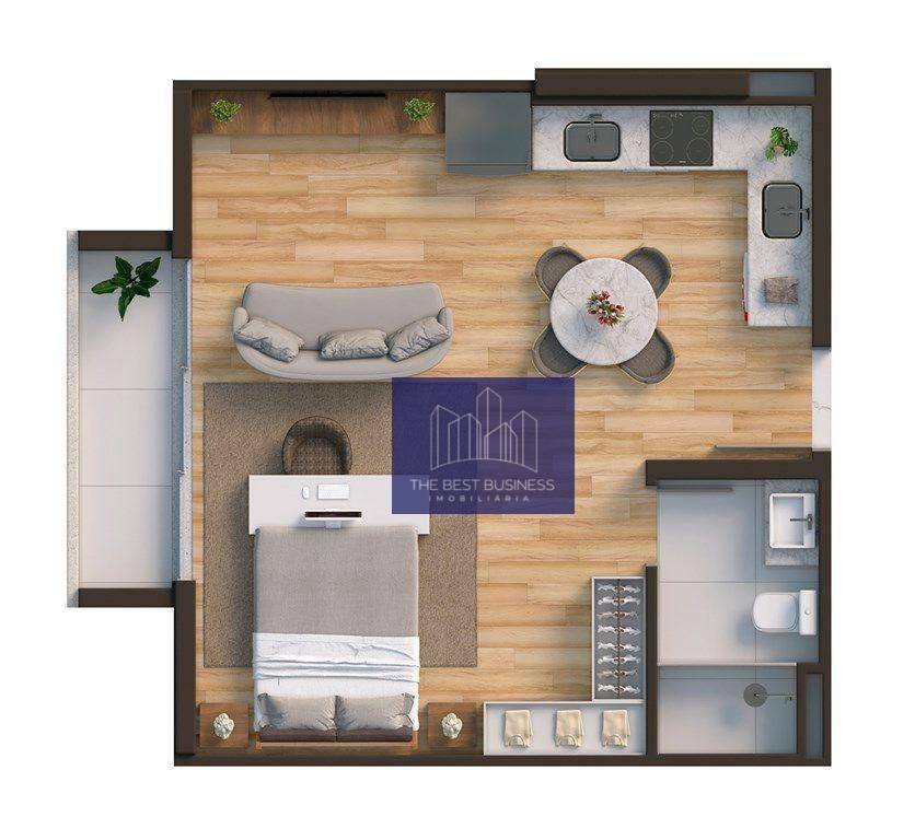 Apartamento à venda com 1 quarto, 79m² - Foto 17