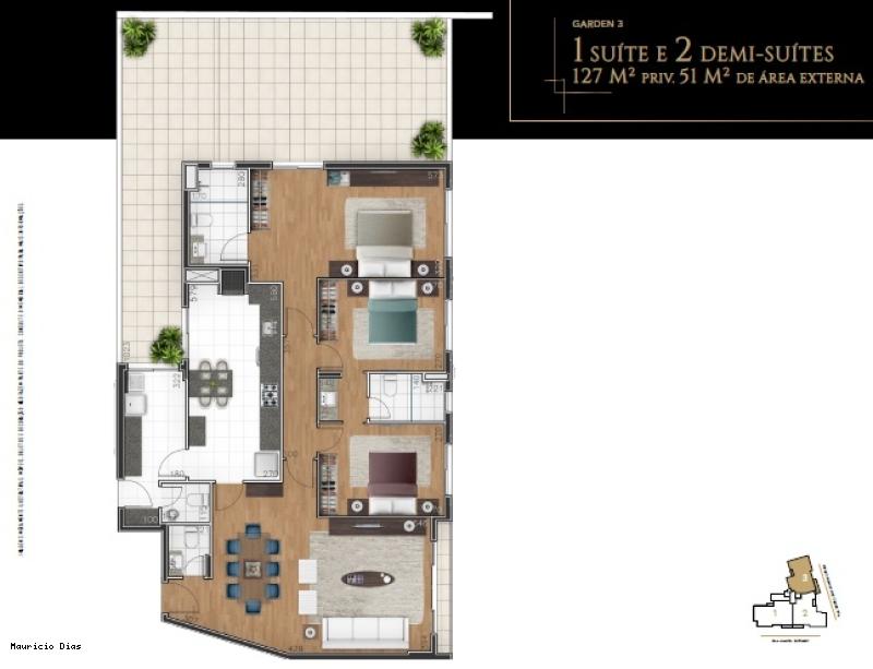 Apartamento à venda com 3 quartos, 145m² - Foto 17