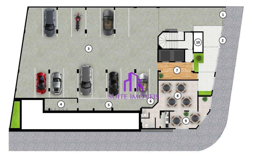 Apartamento à venda com 2 quartos, 44m² - Foto 5