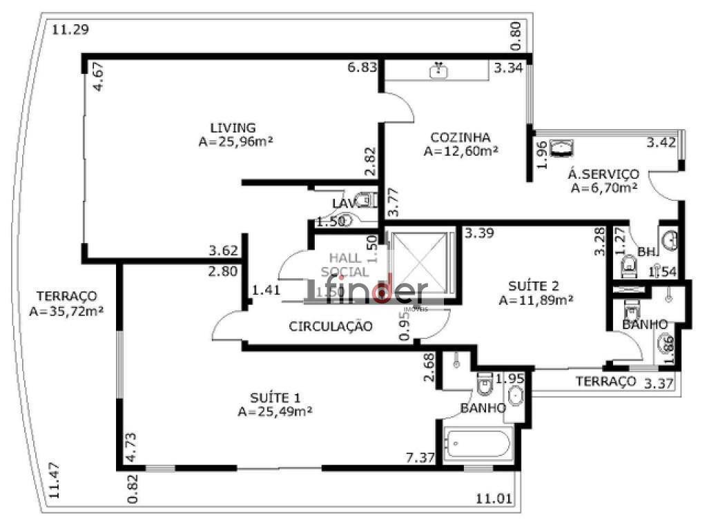 Apartamento à venda com 2 quartos, 79m² - Foto 14