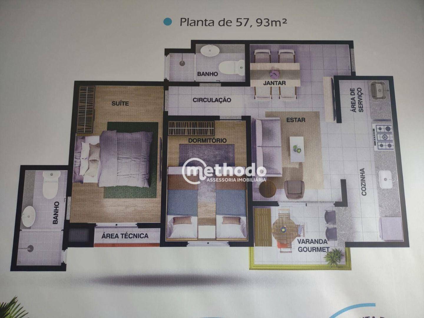 Apartamento à venda com 2 quartos, 57m² - Foto 26