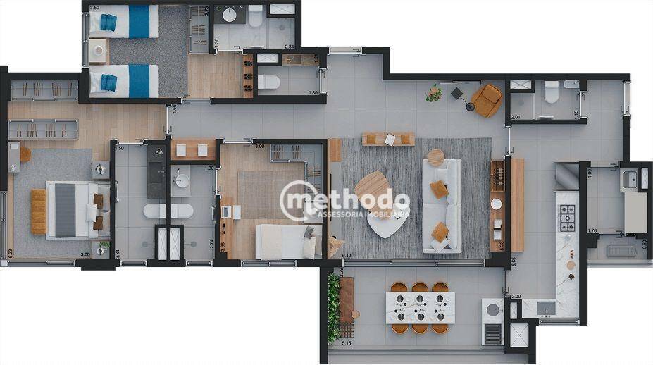 Apartamento à venda com 3 quartos, 139m² - Foto 47