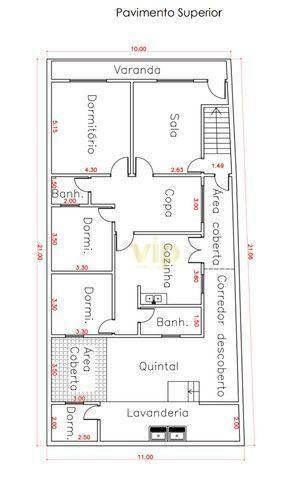 Casa à venda com 4 quartos, 173m² - Foto 8