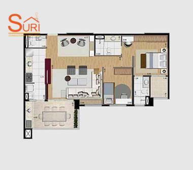 Apartamento à venda com 3 quartos, 127m² - Foto 47