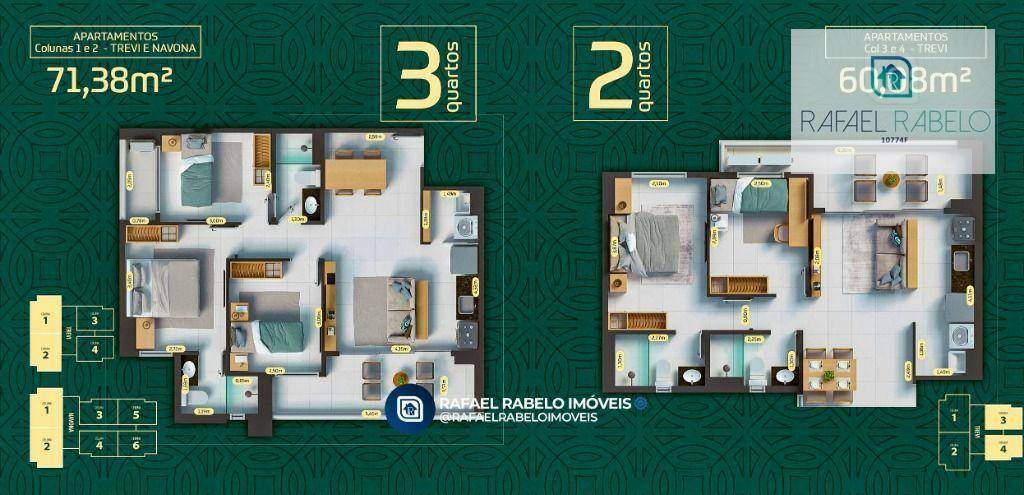 Apartamento à venda com 2 quartos, 57m² - Foto 22