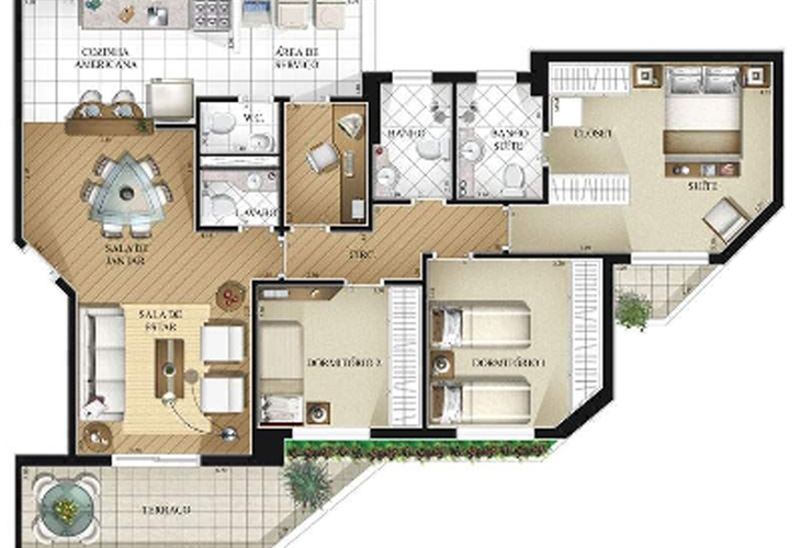 Apartamento à venda com 3 quartos, 110m² - Foto 5