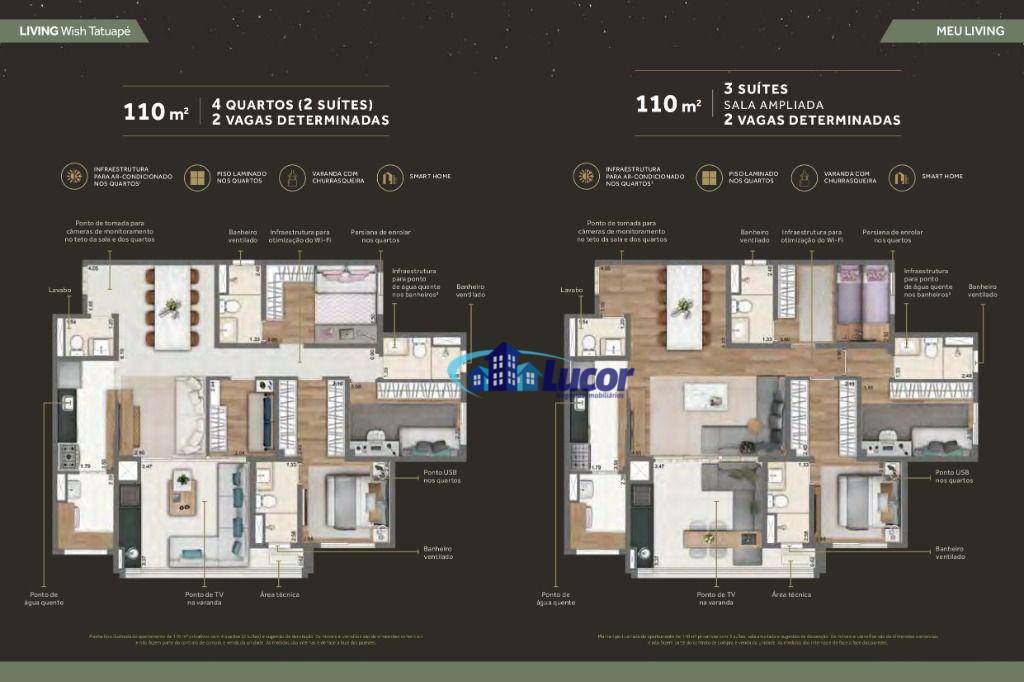 Apartamento à venda com 4 quartos, 110m² - Foto 3