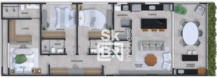 Cobertura à venda com 3 quartos, 142m² - Foto 9