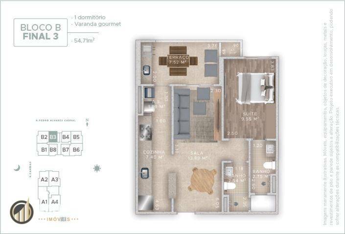 Apartamento à venda com 2 quartos, 91m² - Foto 55