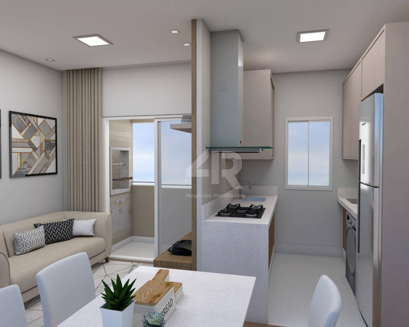Apartamento à venda com 2 quartos, 54m² - Foto 2
