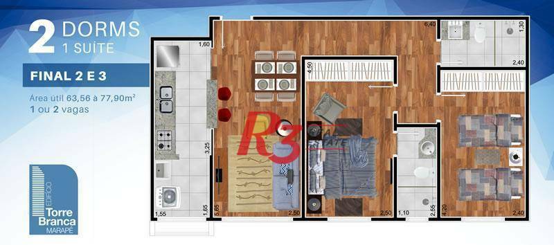 Apartamento à venda com 2 quartos, 64m² - Foto 27