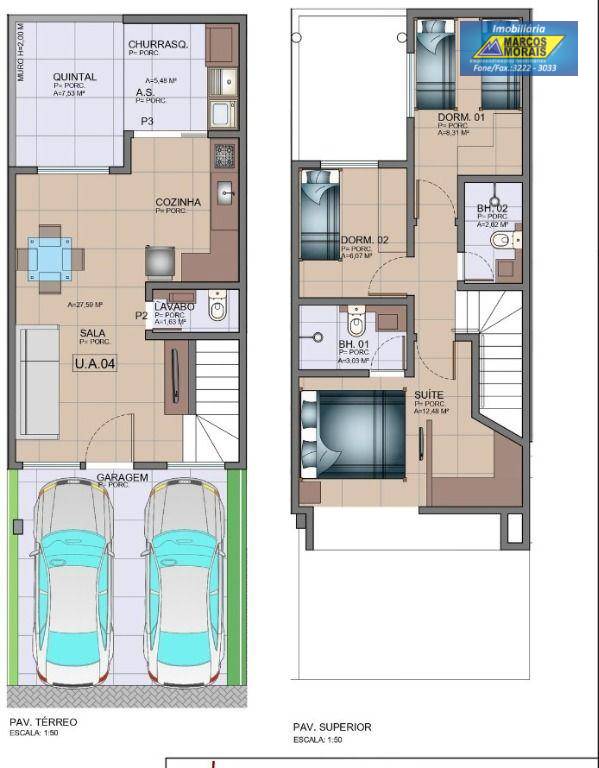 Casa de Condomínio à venda com 3 quartos, 112m² - Foto 2