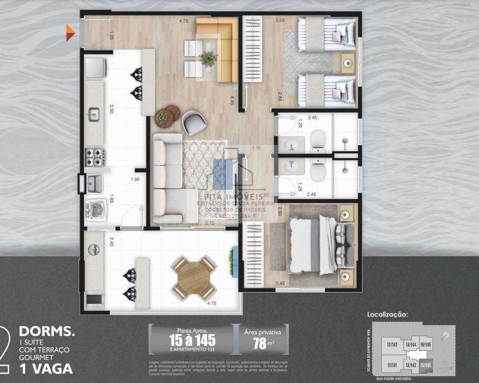 Apartamento à venda com 2 quartos, 78m² - Foto 31