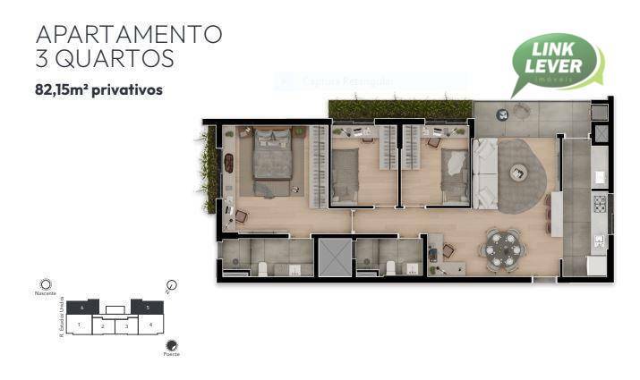 Apartamento à venda com 2 quartos, 64m² - Foto 14