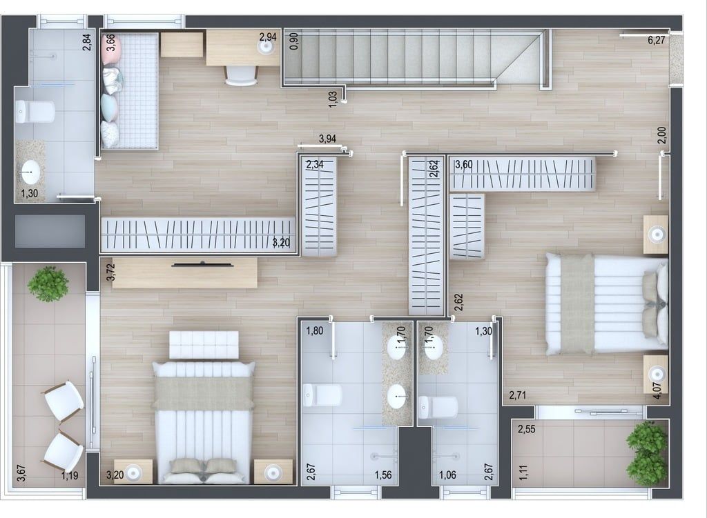 Apartamento à venda com 3 quartos, 100m² - Foto 13