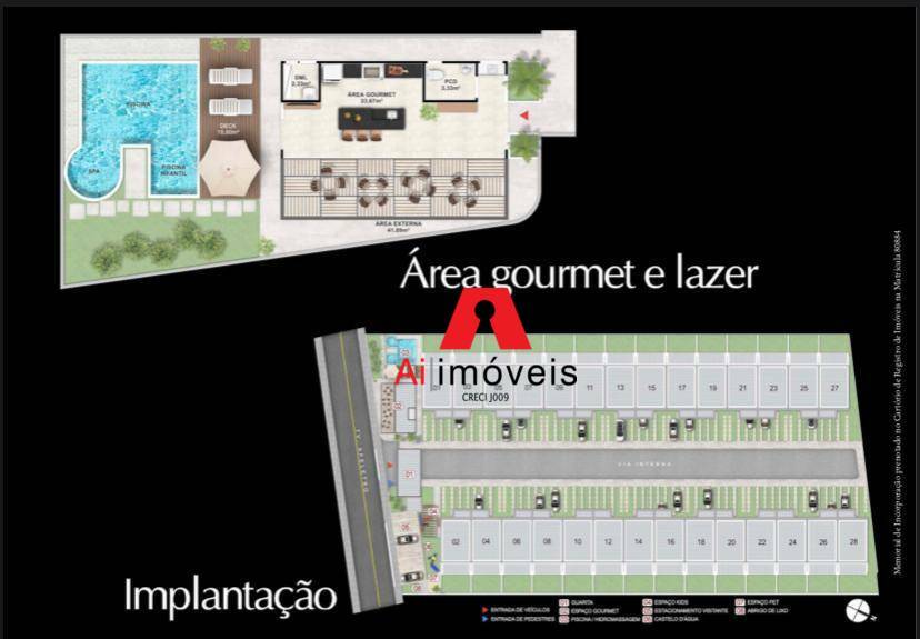 Casa de Condomínio para alugar com 3 quartos, 120m² - Foto 32