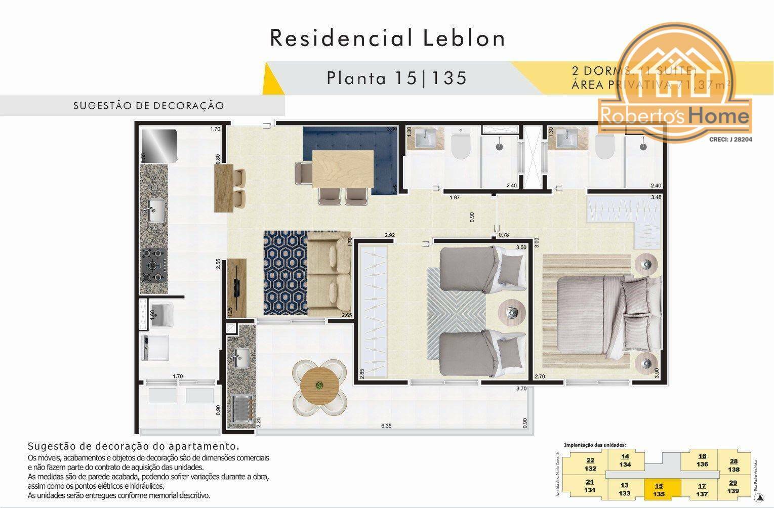 Apartamento à venda com 2 quartos, 71m² - Foto 4